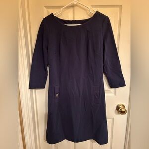 Lilly Pulitzer Navy Long Sleeve Dress